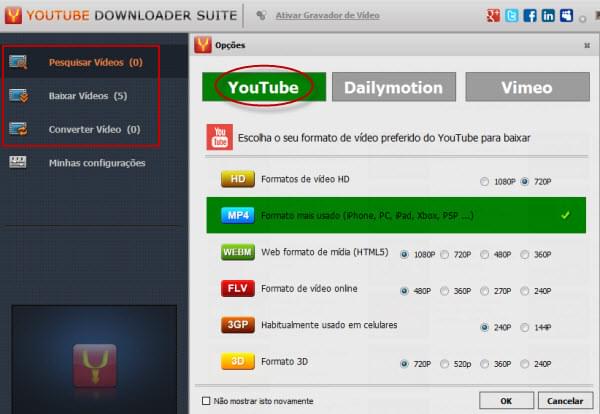 Converter video do youtube para 3gp