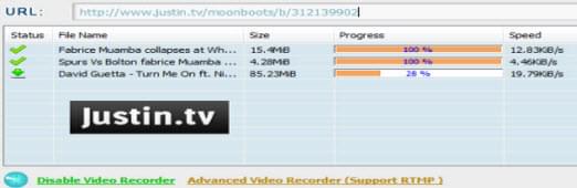 easy way to download justin.tv videos