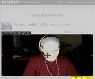 easy way to record justin.tv screen