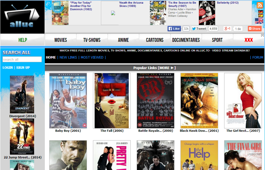 Website Of Online Movies