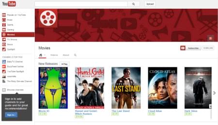 YouTube movies