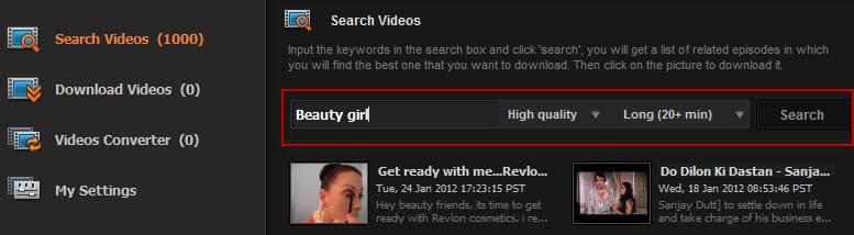 Search YouTube HD videos YouTube HD video Searching